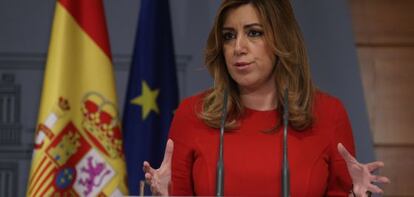 La presidenta d'Andalusia, Susana Díaz, el desembre passat.