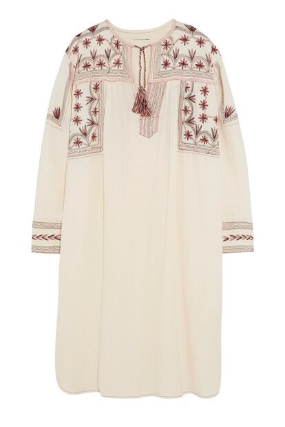Las túnicas son perfectas para la época estival. Isabel Marant lo sabe y apuesta por este modelo que cuesta 230 euros.