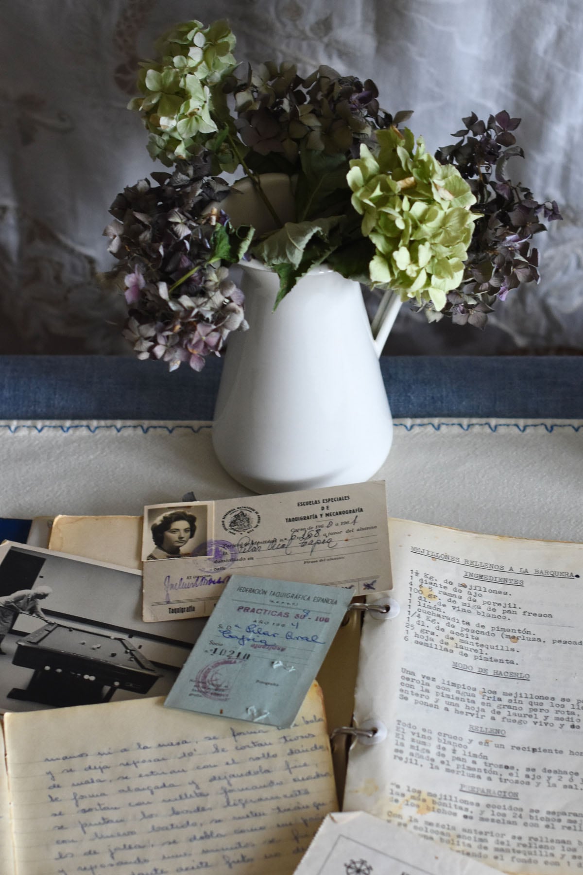 Recetarios y documentos familiares