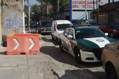 En este lugar de Ciudad de México fue detenido uno de los muchachos que trasportaba la maleta con el cadáver.