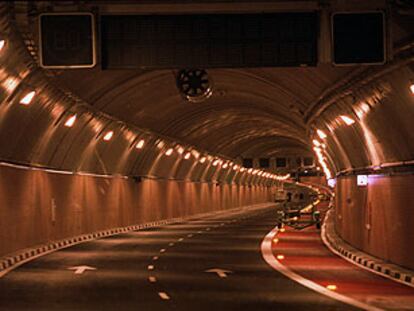 Interior del túnel de María de Molina, que inaugurarán hoy el alcalde de Madrid y el presidente de la Comunidad.
/ ULY MARTÍN