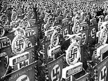 Congreso del partido nazi celebrado en Núremberg, en 1936.