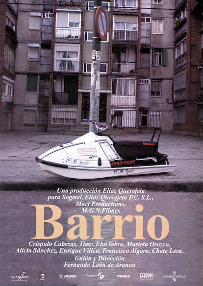 Cartel de la película 'Barrio', de Fernando León de Aranoa.