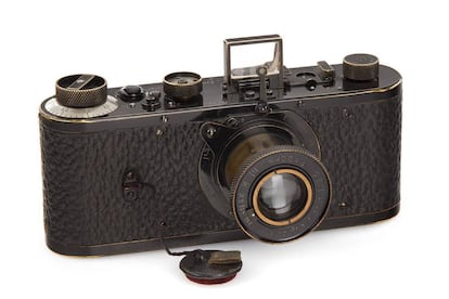 La cámara fotográfica Leica de 1923 subastada por 2,4 millones.