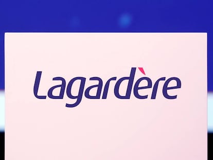 Logotipo del grupo galo de medios de comunicación Lagardère.