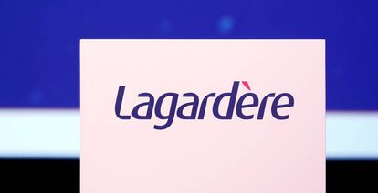 Logotipo del grupo galo de medios de comunicación Lagardère.