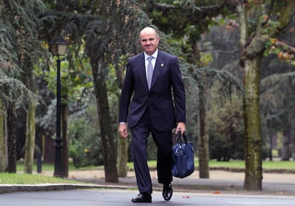 Luis de Guindos, ministro de Economía, Industria y Competitividad.