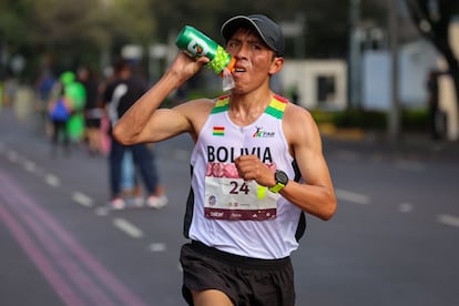 El corredor boliviano Héctor Garibay