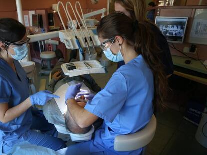 Clinica Dental de la Facultad de Odontologia de la Universidad Complutense de Madrid.