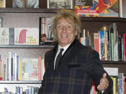 Rod Stewart, en una librería de Nueva York donde presentó su autobiografía el pasado 23 de octubre.