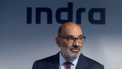 El expresidente de Indra, Fernando Abril-Martorell, en 2019.