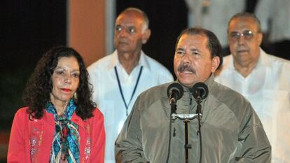 O presidente Daniel Ortega em Havana.