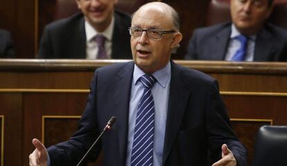 El ministro de Hacienda, Cristóbal Montoro. EFE/Archivo