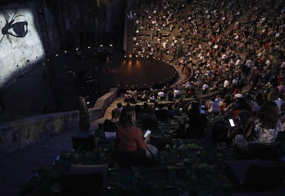 Inauguració del Festival Grec del 2020 a Barcelona.