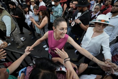Claudia Sheinbaum en Ciudad de México, el 15 de junio de 2023.
