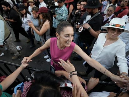 Claudia Sheinbaum en Ciudad de México, el 15 de junio de 2023.