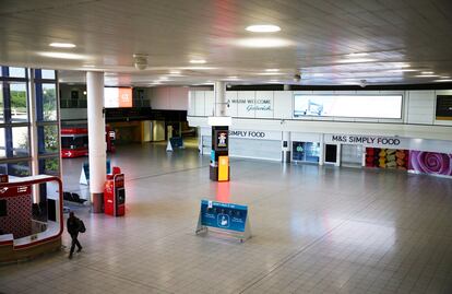 El aeropuerto londinense de Gatwick ha permanecido vacío durante el mes de mayo