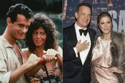 Rumores de divórcio circularam em 2011 e há alguns meses, mas a união de Tom Hanks e Rita Wilson parece indestrutível. Nem o câncer de mama de Rita nem um filho meio rebelde abalaram uma relação que começou durante uma filmagem em 1985 e levou ao casamento três anos depois. “Rita e eu só olhamos um para o outro e... zás! Perguntei a ela se era real e por que não podíamos resistir”, diria Hanks anos depois em uma entrevista à GQ.