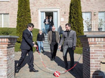 Carles Puigdemont a casa seva, a Waterloo.