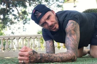 David Beckham acostumbra a compartir parte de su día a día en Instagram, hábito que hasta ahora no le había causado ningún conflicto.