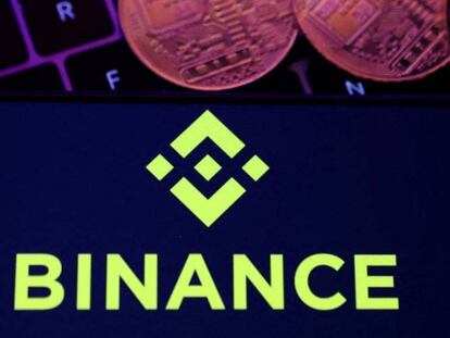 Logo de Binance.