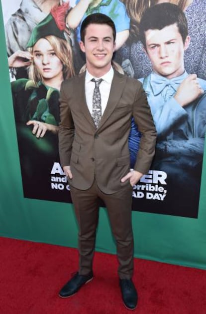 El actor Dylan Minnette el pasado 6 de octubre en Los Ángeles.