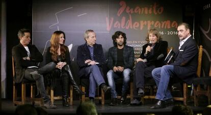 Presentación del disco dedicado a Juanito Valderrama.