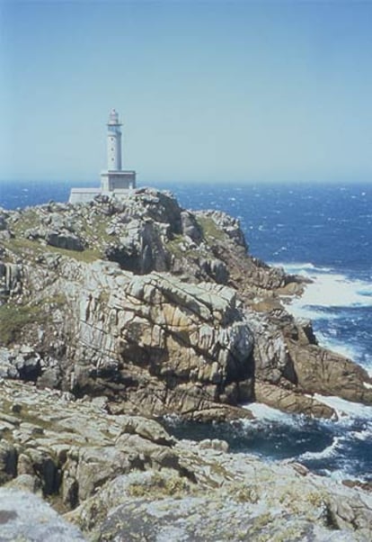 Fotografía del faro de Punta Nariga, realizada por César Portela.