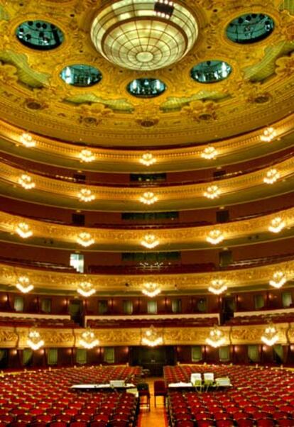 Teatro del Liceo de Barcelona.