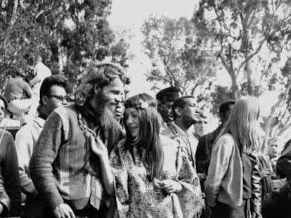 Asistentes a un concierto en San Francisco en agosto de 1967. 