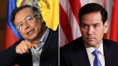 Gustavo Petro y Marco Rubio.
