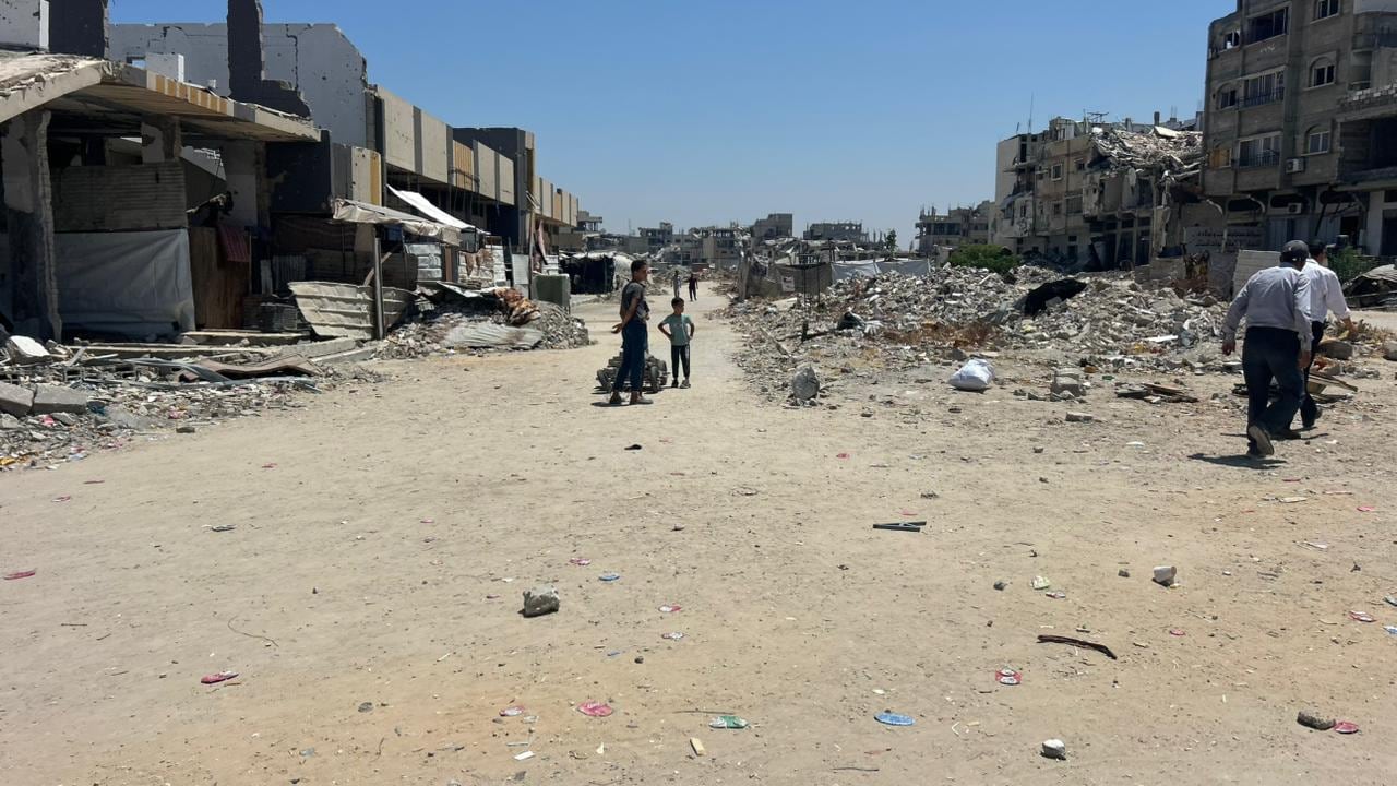 La vida al límite junto a la línea amarilla de Gaza: “Cuando se acerca el atardecer, salir es una sentencia de muerte”