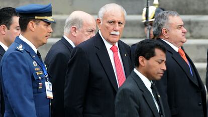 José Vicente Rangel en agosto de 2006, cuando era vicepresidente de Venezuela.