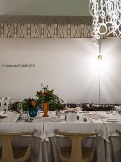 The Table By, espacio 'pop up' de alta cocina en el hotel Urso de Madrid.
