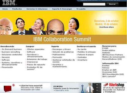 Página de IBM.