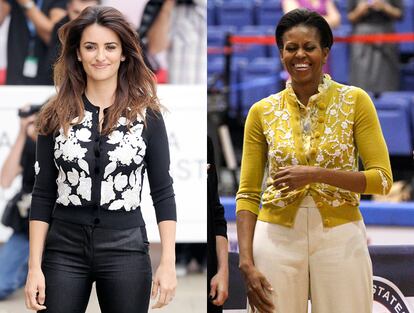 Penélope Cruz Michelle Obama