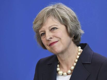La primera ministra brit&aacute;nica, Theresa May. EFE/Archivo