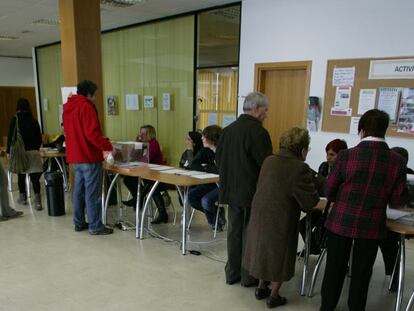 Consulta independentista en El Vendrell (Barcelona).