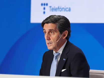 El presidente de Telefónica, José María Álvarez Pallete.