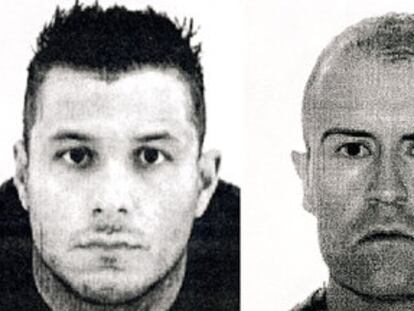 Antonio Sánchez Serrano, David Alonso de Aubarede y  David Sancio Gutiérrez, los tres porteros acusados de la muerte de Álvaro Ussía.