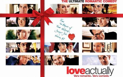 Cartel de la pel&iacute;cula &#039;Love Actually&#039; de 2003.