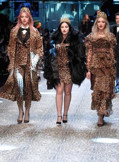 FASHION-ITALY-WOMEN-DOLCE GABBANA