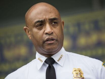 El comisionado de la polic&iacute;a de Baltimore, Anthony Batts 