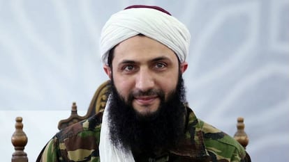 El líder de Hayat Tahrir al Sham, Abu Mohamed al Julani, en 2016.