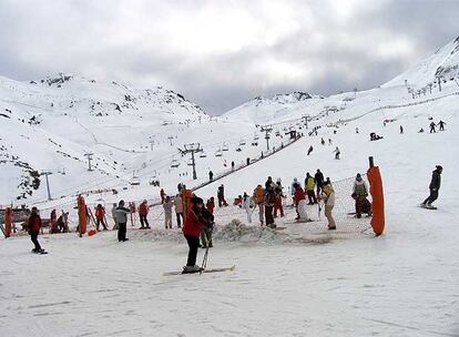 Pistas de esquí de Boí Taüll, este pasado invierno.