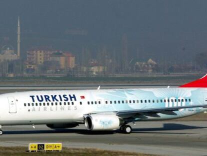 Un avión de Turkish, desviado a Casablanca por amenaza de bomba