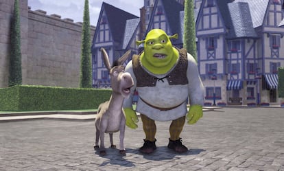 Fotograma de la película Shrek.