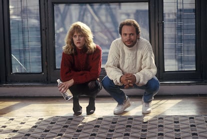 Meg Ryan y Billy Crystal, en 'Cuando Harry encontr a Sally'.