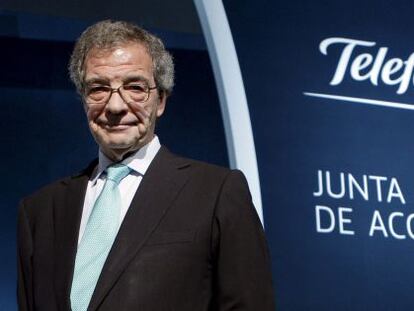 El presidente de Telefónica, Cesar Alierta