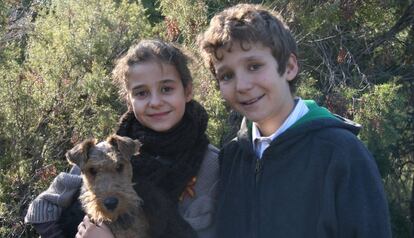 Victoria Federica y Felipe Juan Frolilán, en 2011.